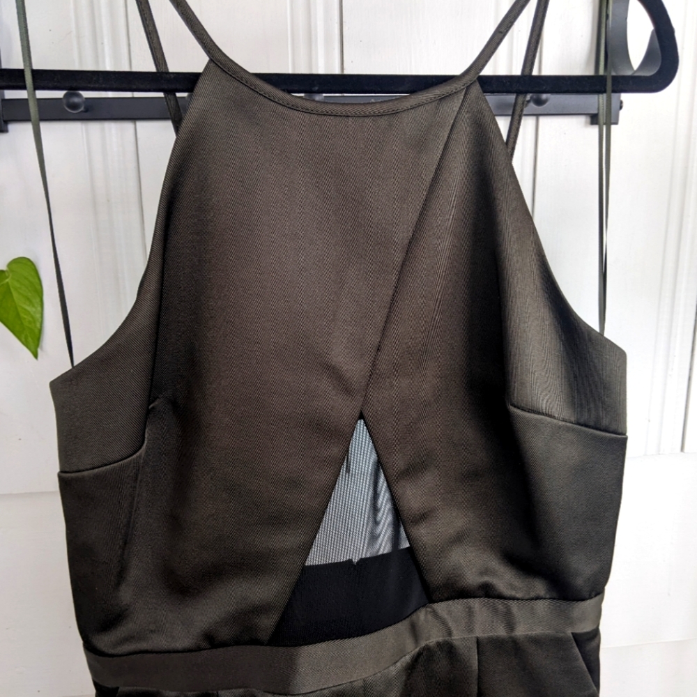 Castor gray Topshop short romper - Picture 3 of 10
